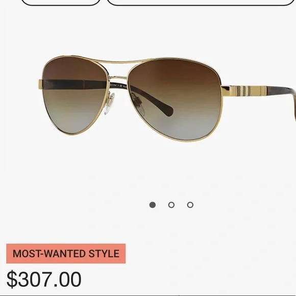 Accessories | Barley Worn Burberry Sunglasses | Poshmark display picture 1